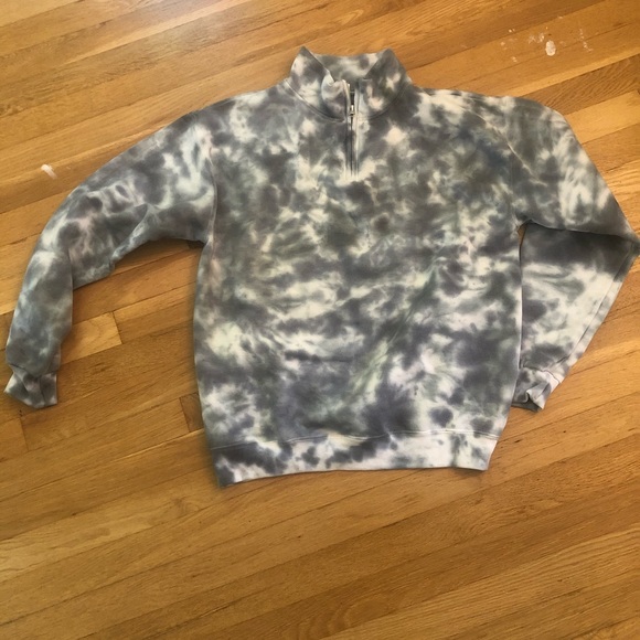 Tie Dye Sweatsuit Handmade (Black Dye) - Picture 5 of 10